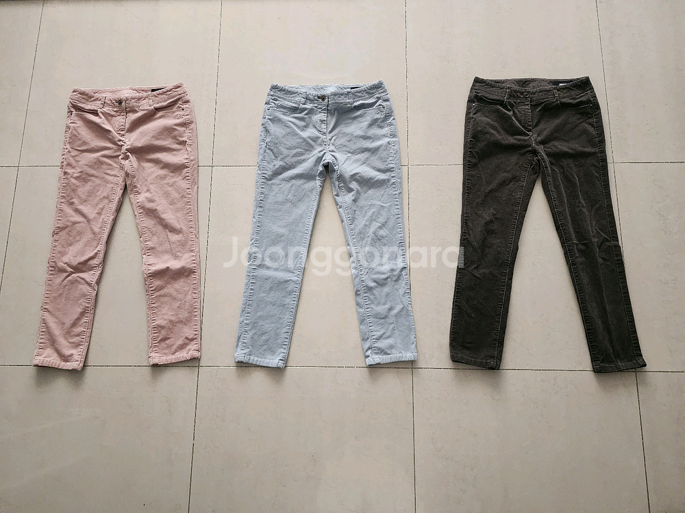 해지스 레이디 26사이즈 초겨울 골덴바지 3개팔아요--0