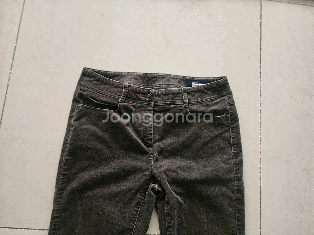 해지스 레이디 26사이즈 초겨울 골덴바지 3개팔아요--8