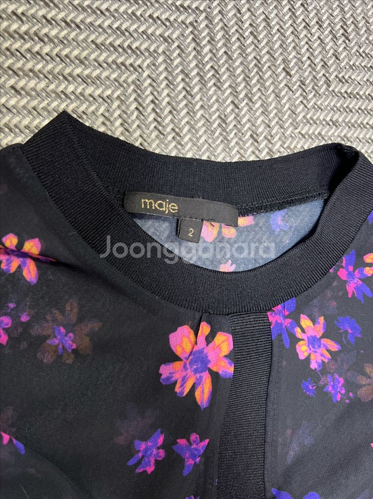 언니들만!!!마쥬 maje 별 패턴 쉬폰 원피스 정품--2