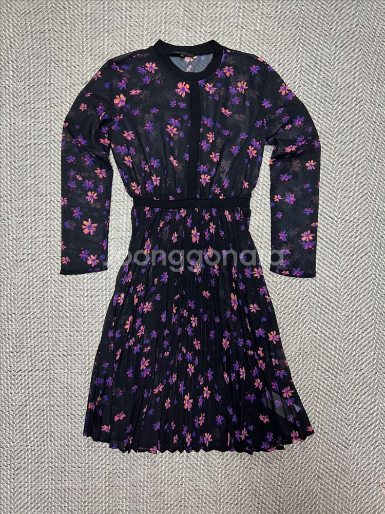 언니들만!!!마쥬 maje 별 패턴 쉬폰 원피스 정품--0