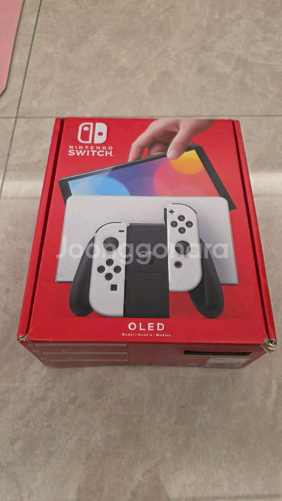 닌텐도 스위치 OLED 본체 + 게임 3종 세트--1