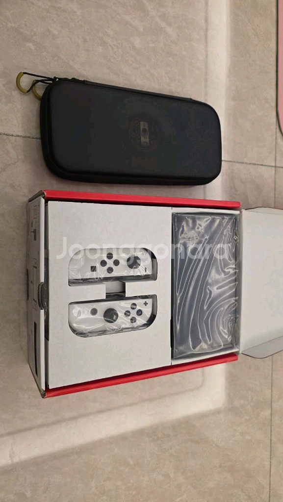 닌텐도 스위치 OLED 본체 + 게임 3종 세트--3