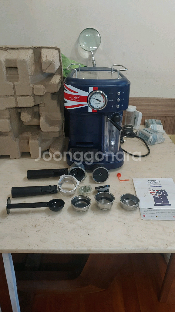 플랜잇 프리미엄 3in1라떼 커피머신 PCM-GF21B--2