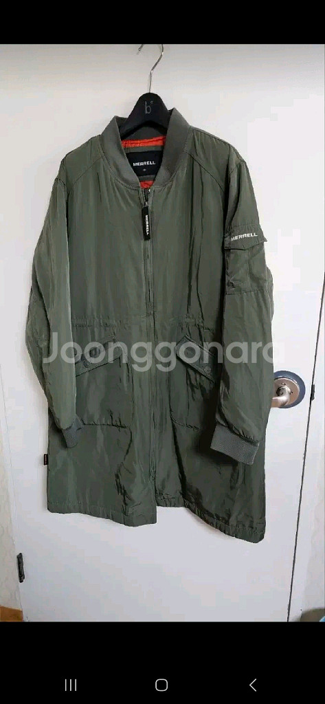 머렐 여성 야상 롱패딩--0