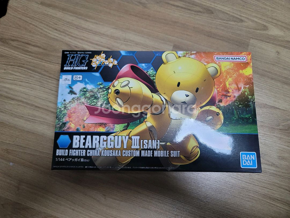 rg 뉴건담 더블핀판넬, hg 마라사이, 베앗가이3--4