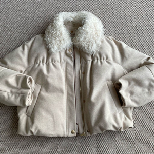 THE HANDSOME 마인 양모 숏패딩 88-98-165