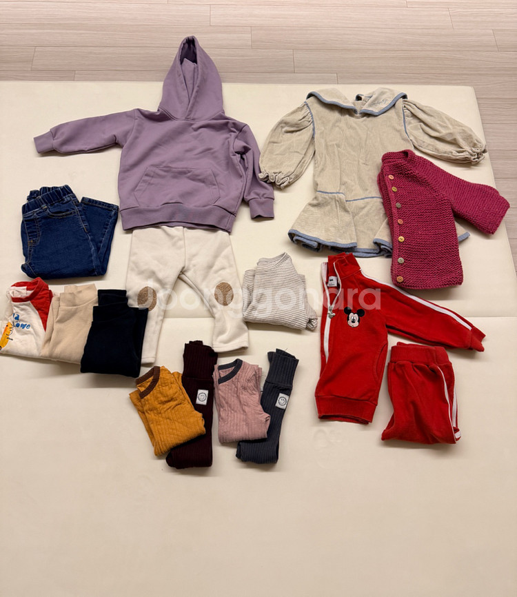 90-100 여아옷 (블루독, 에뜨와, 자라 등)--0