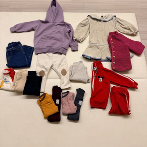 90-100 여아옷 (블루독, 에뜨와, 자라 등)