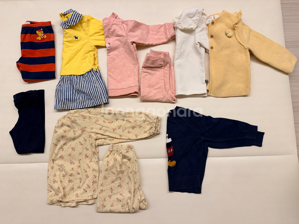 90-100 여아옷 (블루독, 에뜨와, 자라 등)--1