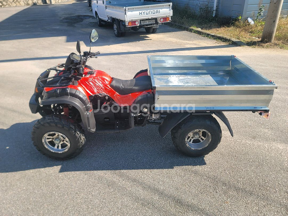 농업용 화물 덤프 4륜 사륜오토바이 대한모터스 dh150--2