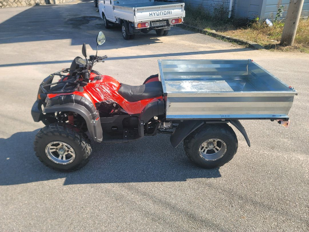 농업용 화물 덤프 4륜 사륜오토바이 대한모터스 dh150--2