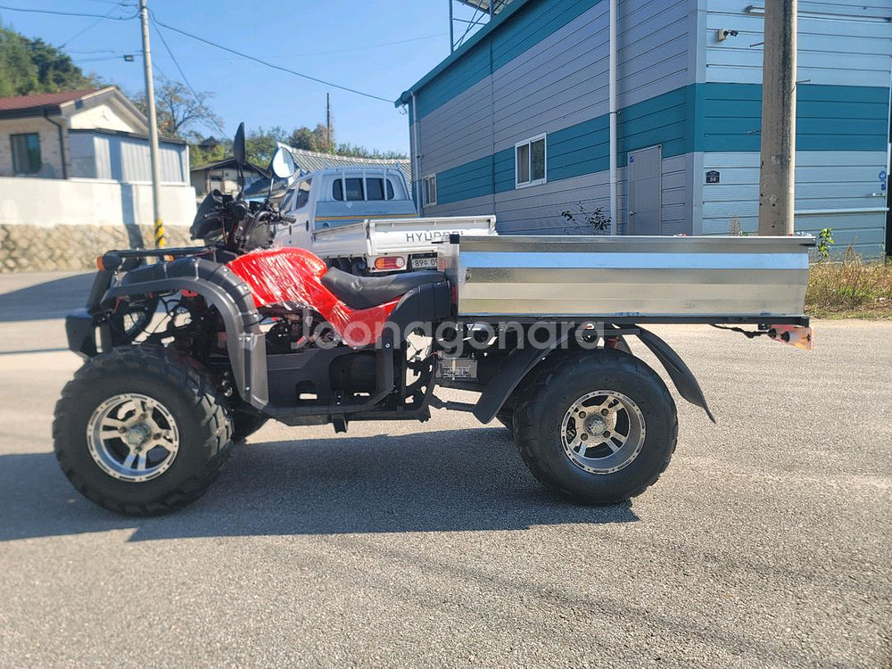 농업용 화물 덤프 4륜 사륜오토바이 대한모터스 dh150--4