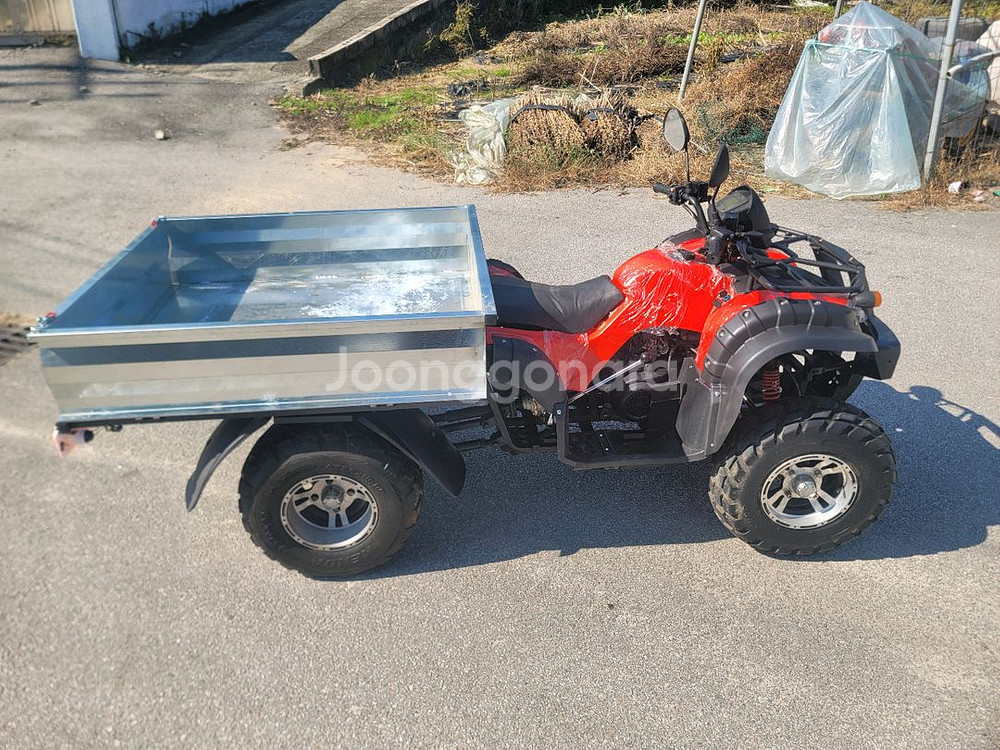 농업용 화물 덤프 4륜 사륜오토바이 대한모터스 dh150--3