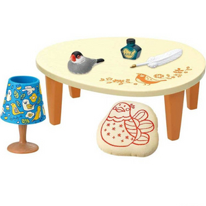 리멘트 푸치 새가 있는 생활 식완 나의 편안한 공간 미니어쳐