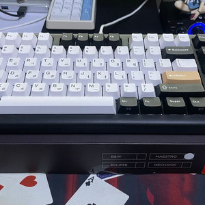 8K 자석축 키보드 아콘 M1 프로 TKL 마에스트로 블랙 7만