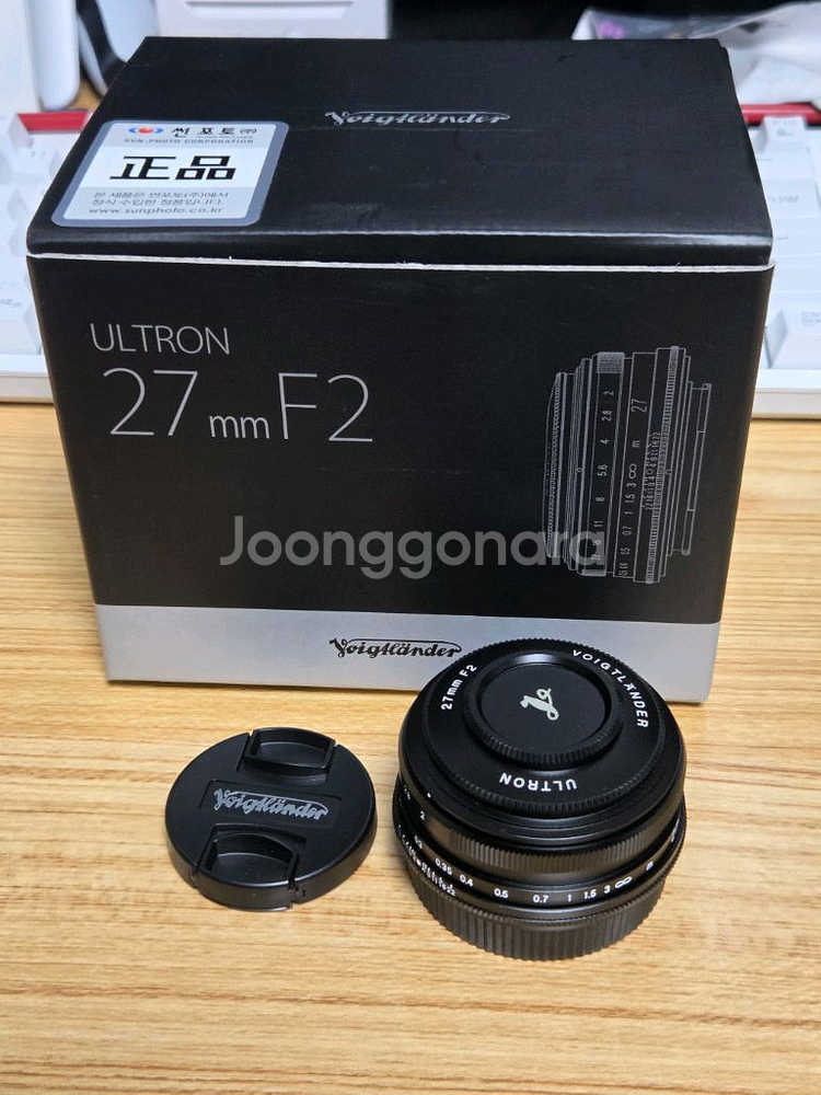 급처) 보이그랜더 울트론27mm f2.0 후지마운트--0