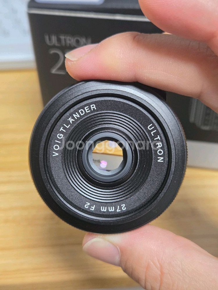 급처) 보이그랜더 울트론27mm f2.0 후지마운트--1