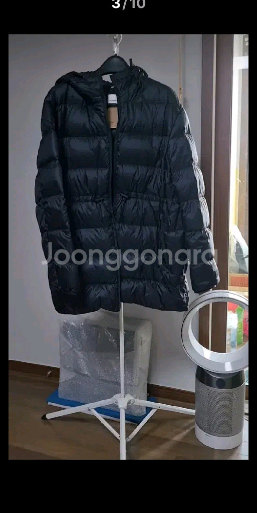 버버리 아스펜 구스패딩 L77~88--0