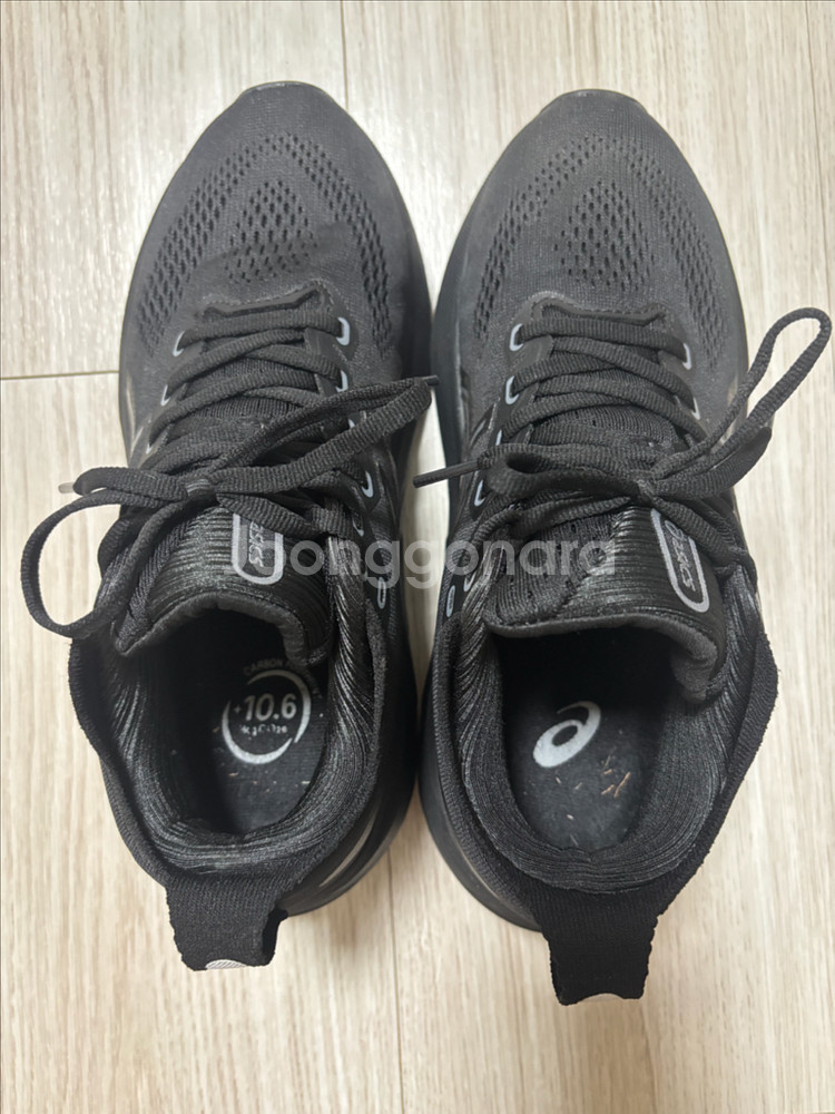 아식스 젤카야노 31 플래티넘 255mm 러닝화--2