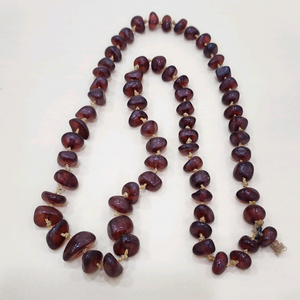 #121 호박 목걸이.