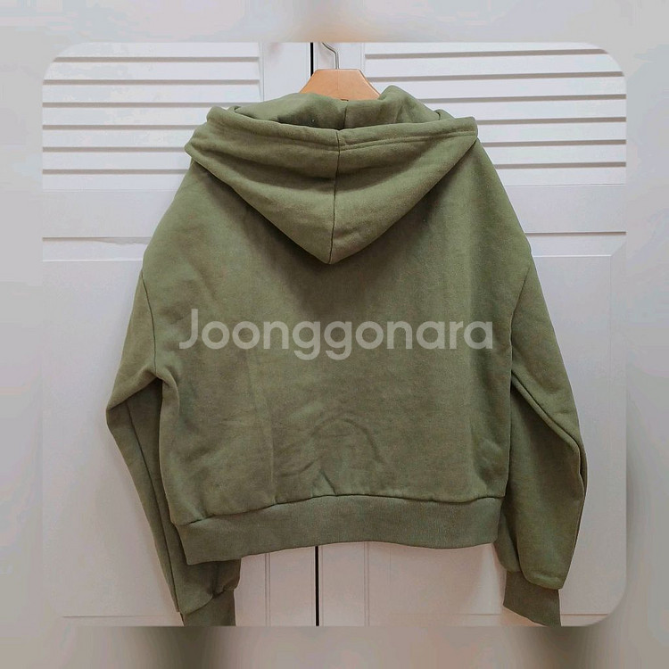 (새상품) Soul Dress 올리브색 기모후드2way--1