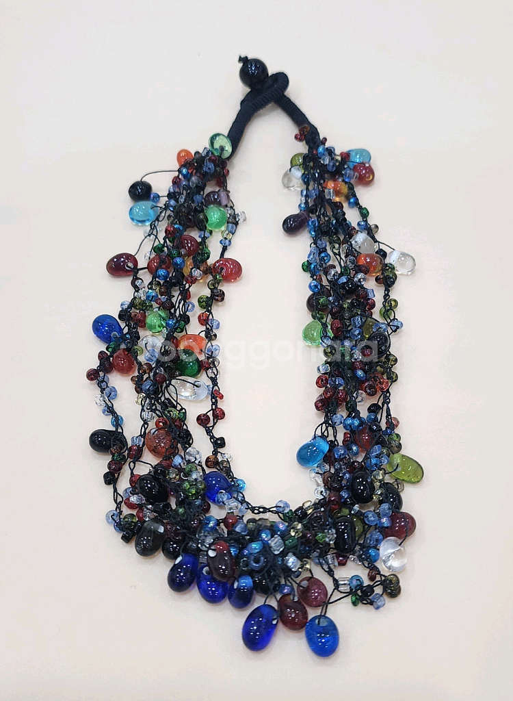 #126 예쁜 앤틱 목걸이.--0