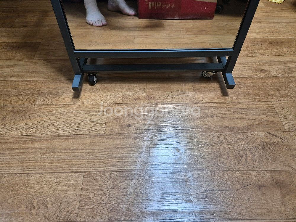 이동식 양면 전신거울 수납형--8