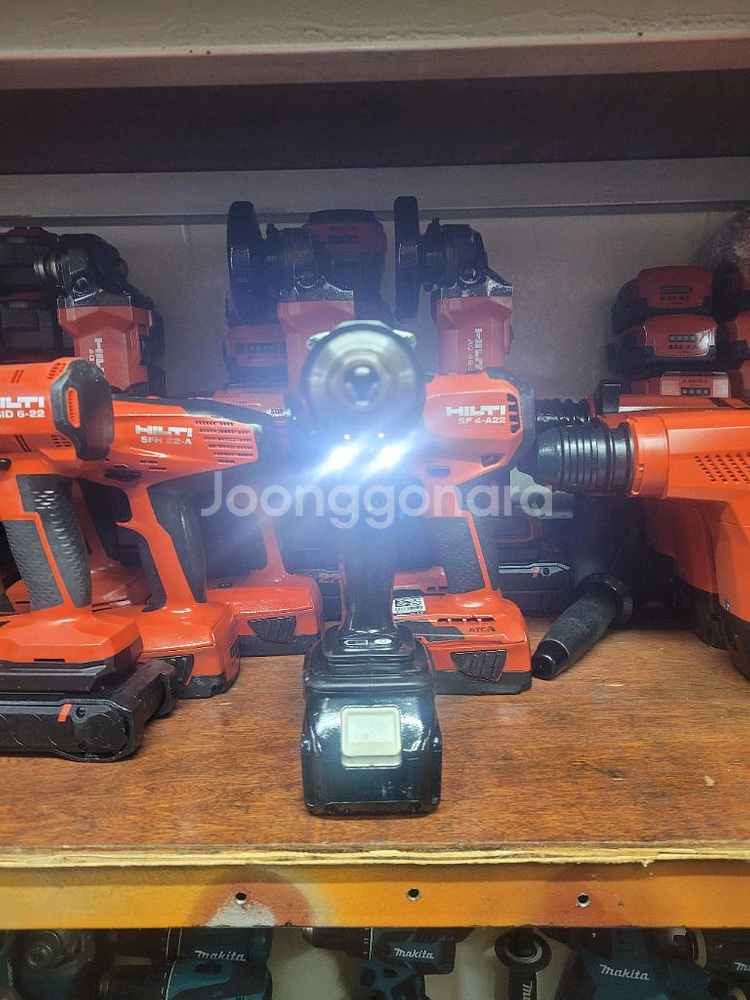 마끼다충전함마드릴DDF458본체만 블랙에디션 A급--1