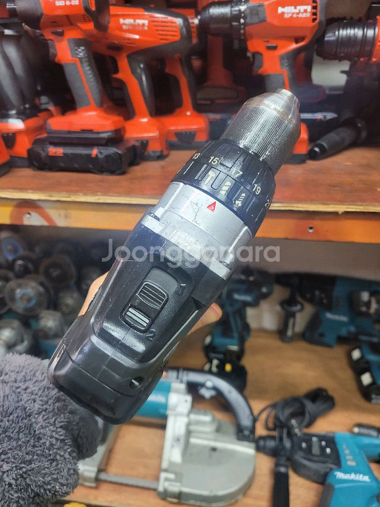 마끼다충전함마드릴DDF458본체만 블랙에디션 A급--7