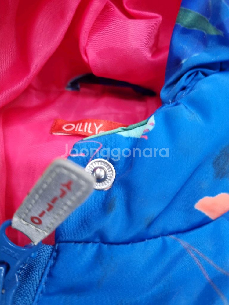 오일릴리 롱오리털패딩4y--3