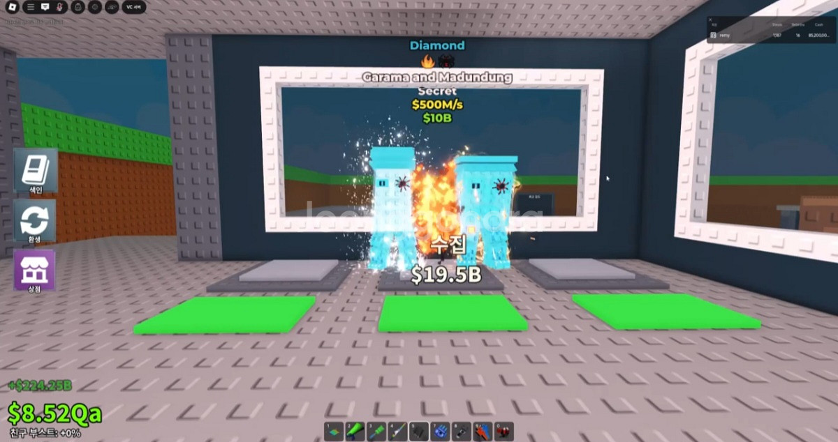 브레인롯즈 훔치기 500M 가라마 초급처--0