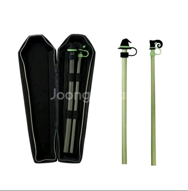 스타벅스 21 매직 할로윈 컬러체인지 스트로우 세트--0