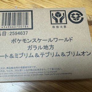 [한정판/미개봉] 포켓몬 스케일 월드 가라르지방 비트 세트