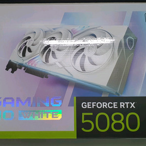 RTX 5080 게이밍 트리오 화이트 OC