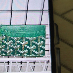 고야드 카드지갑 녹색