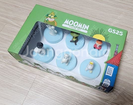 GS25 무민 보틀 피규어 6종 1세트 반택포--0