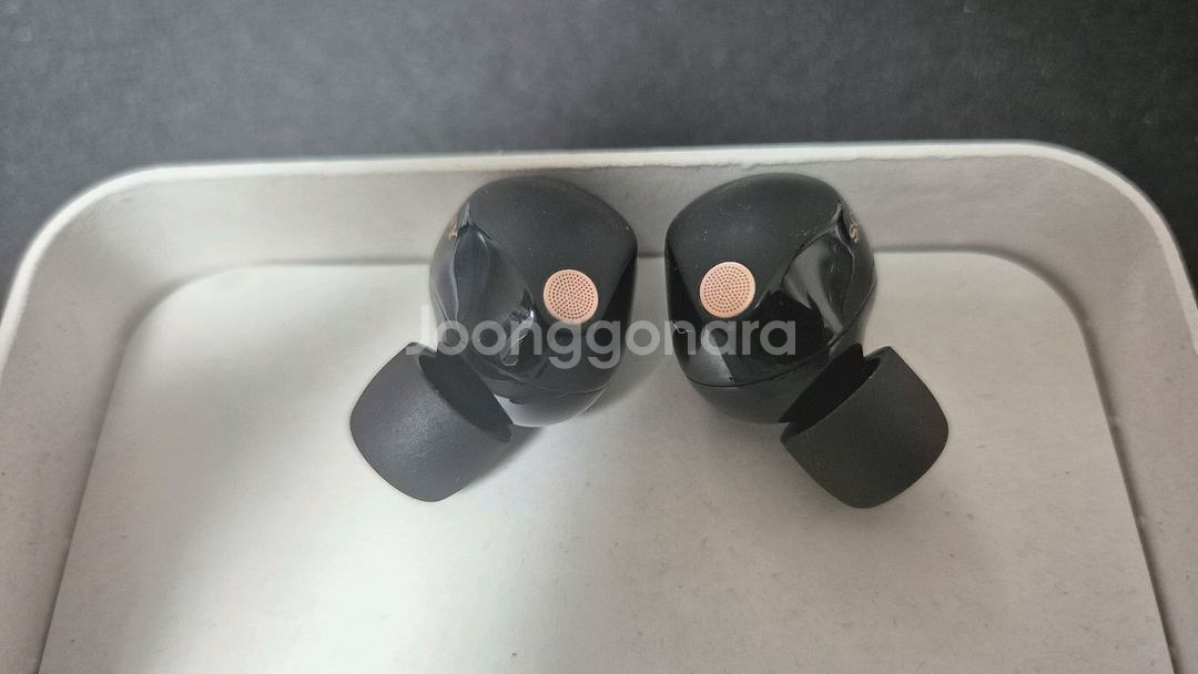 소니 WF-1000XM5 블랙 색상 풀박스입니다--2