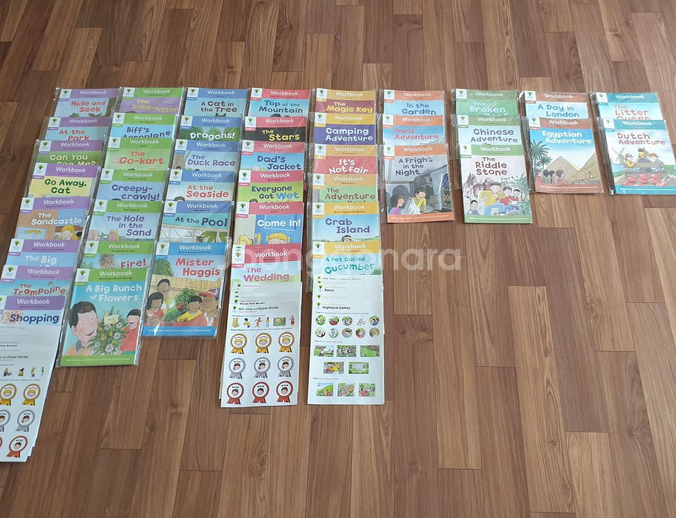 인북스 ORT 옥스포드 리딩트리 워크북, 스티커 판매합니다--0