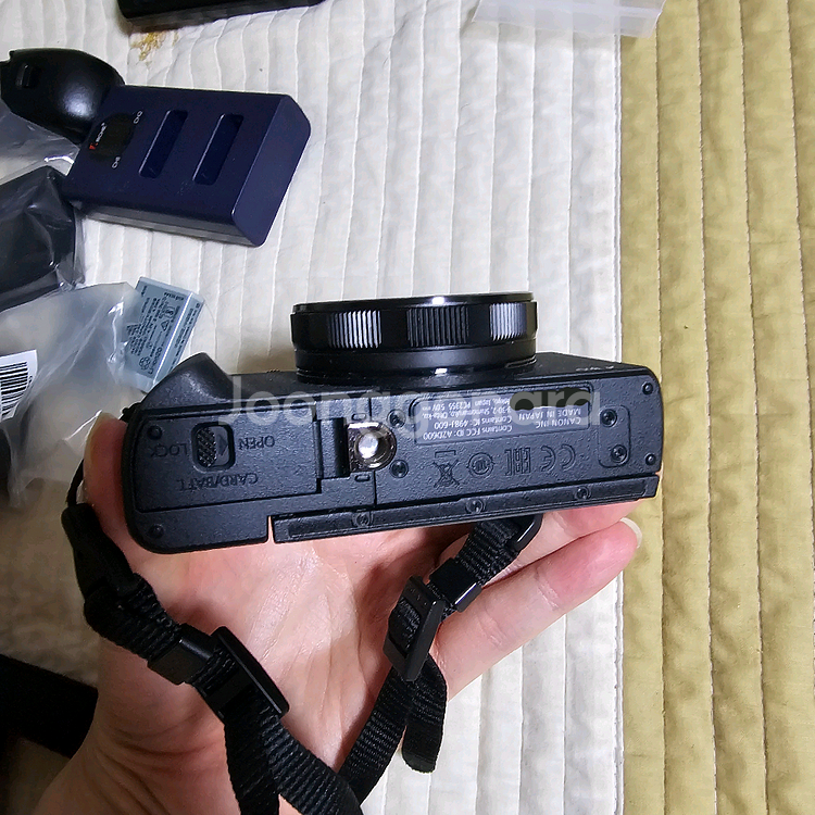 캐논 g5x Mark2 s급(배터리 3개,정품그립, sd카드 포함)--6