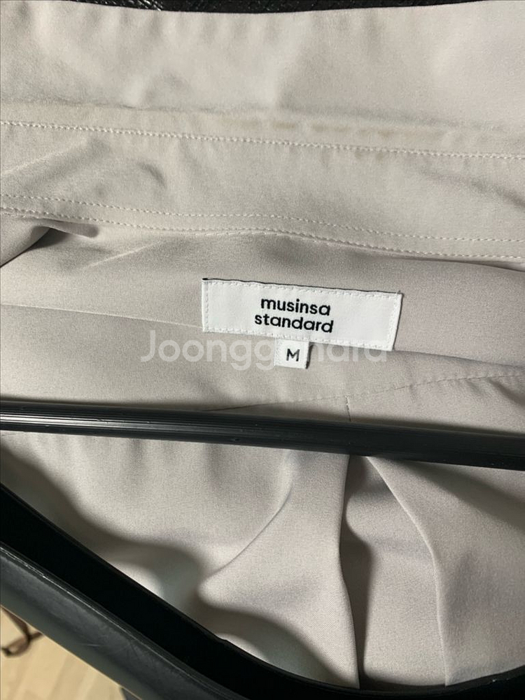 무탠다드 실키셔츠 릴랙스핏 m사이즈 8종일괄판매--3