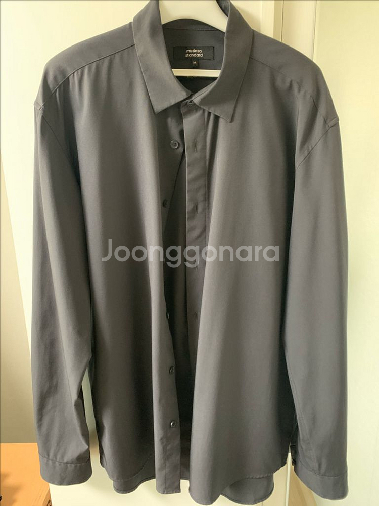 무탠다드 실키셔츠 릴랙스핏 m사이즈 8종일괄판매--4