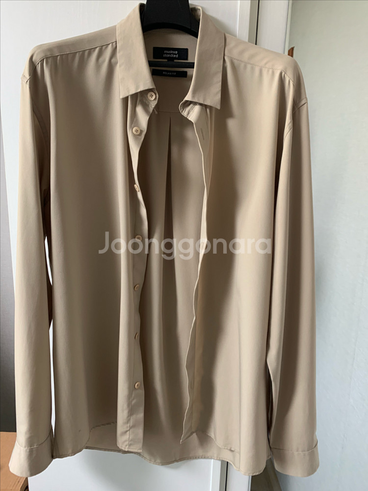 무탠다드 실키셔츠 릴랙스핏 m사이즈 8종일괄판매--5