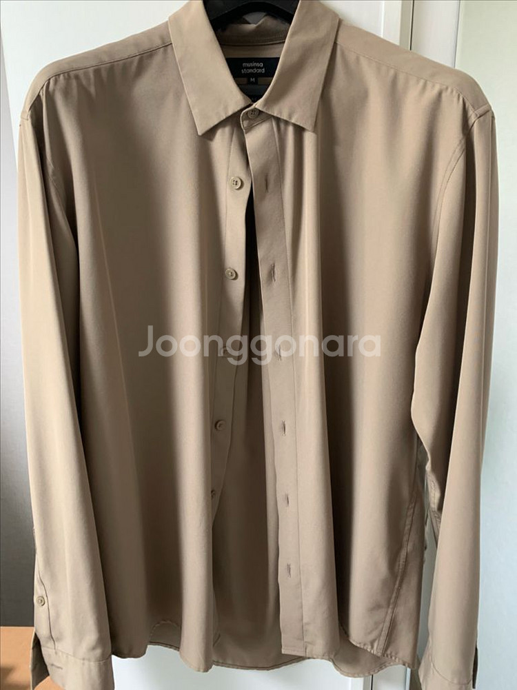 무탠다드 실키셔츠 릴랙스핏 m사이즈 8종일괄판매--9