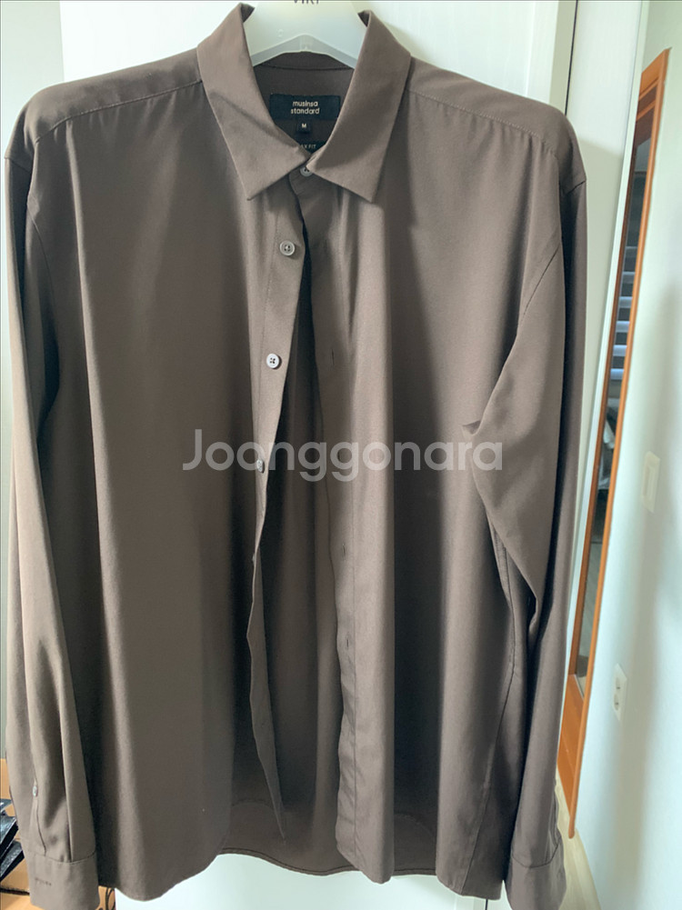 무탠다드 실키셔츠 릴랙스핏 m사이즈 8종일괄판매--6
