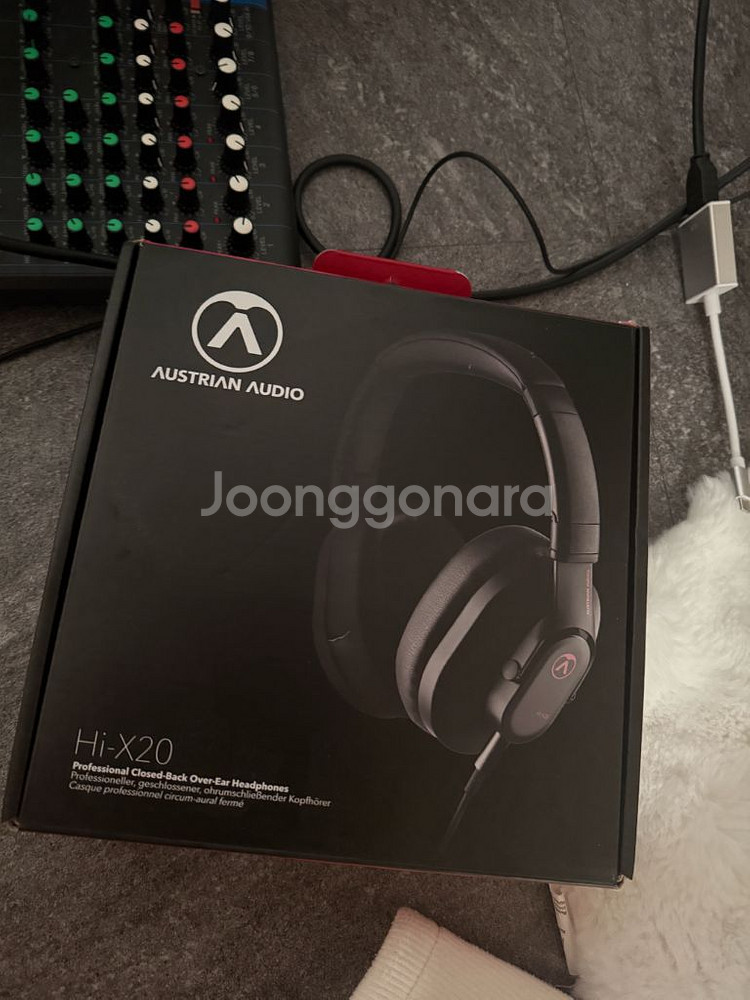 오스트리안오디오 hi x20 모니터링헤드폰--1