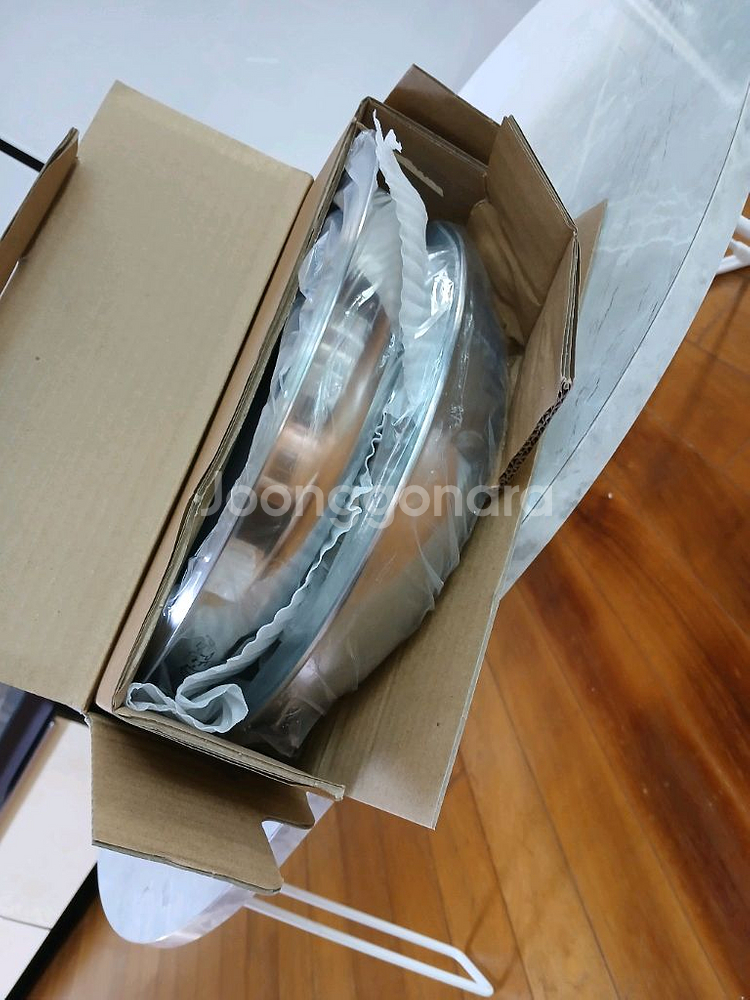 타파웨어 레인보우쿠커 통7중후라이팬 25센티 새상품--2