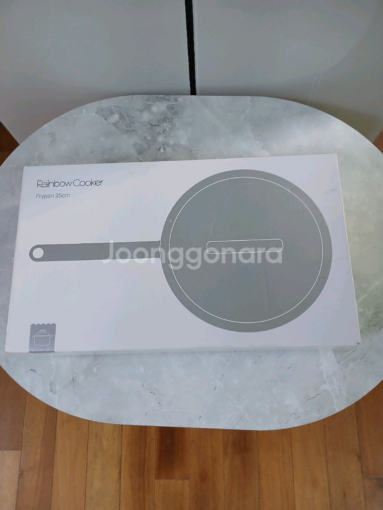 타파웨어 레인보우쿠커 통7중후라이팬 25센티 새상품--0