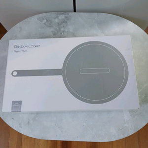 타파웨어 레인보우쿠커 통7중후라이팬 25센티 새상품