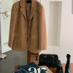 아뜨랑스 스웨이드자켓