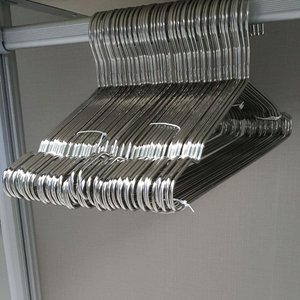 굵기4.5mm 두꺼운 304통스텐 일체형 옷걸이50개